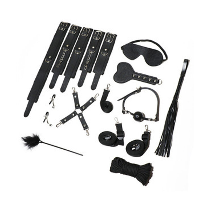 Bedroom Restraint Two-Piece Set (Black, Boxed)