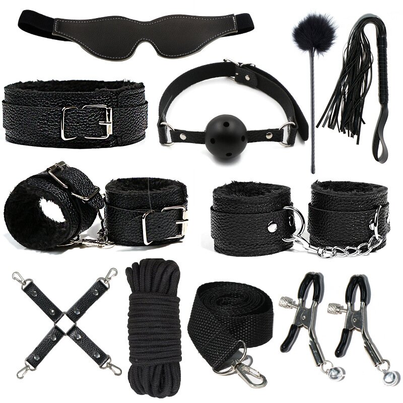 Plush Couture Ten-Piece Wellness Kit (Black, Boxed)