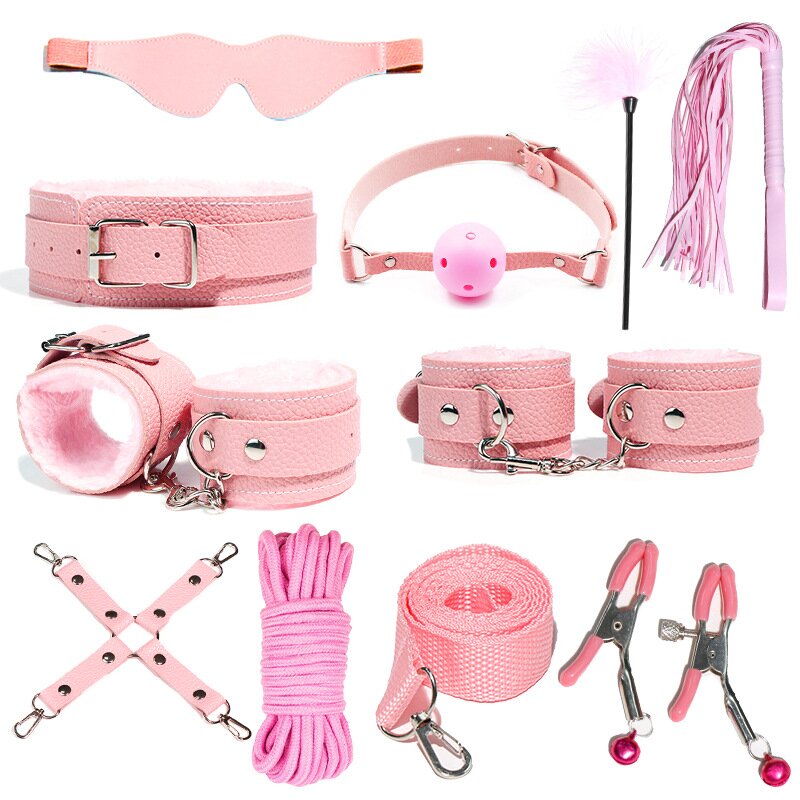 Plush Couture Ten-Piece Wellness Kit (Pink, Boxed)