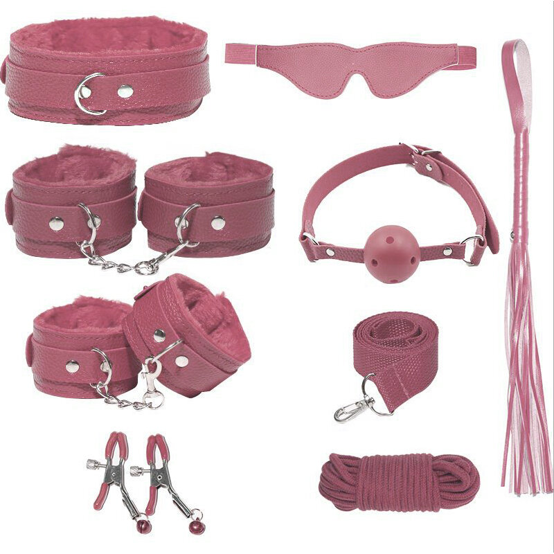 Plush Couture Wellness Kit Eight-Piece Set (Pink, Boxed)