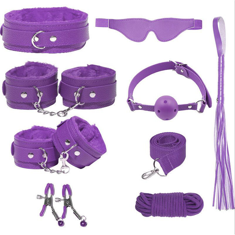 Plush Couture Wellness Kit Eight-Piece Set (Purple, Boxed)