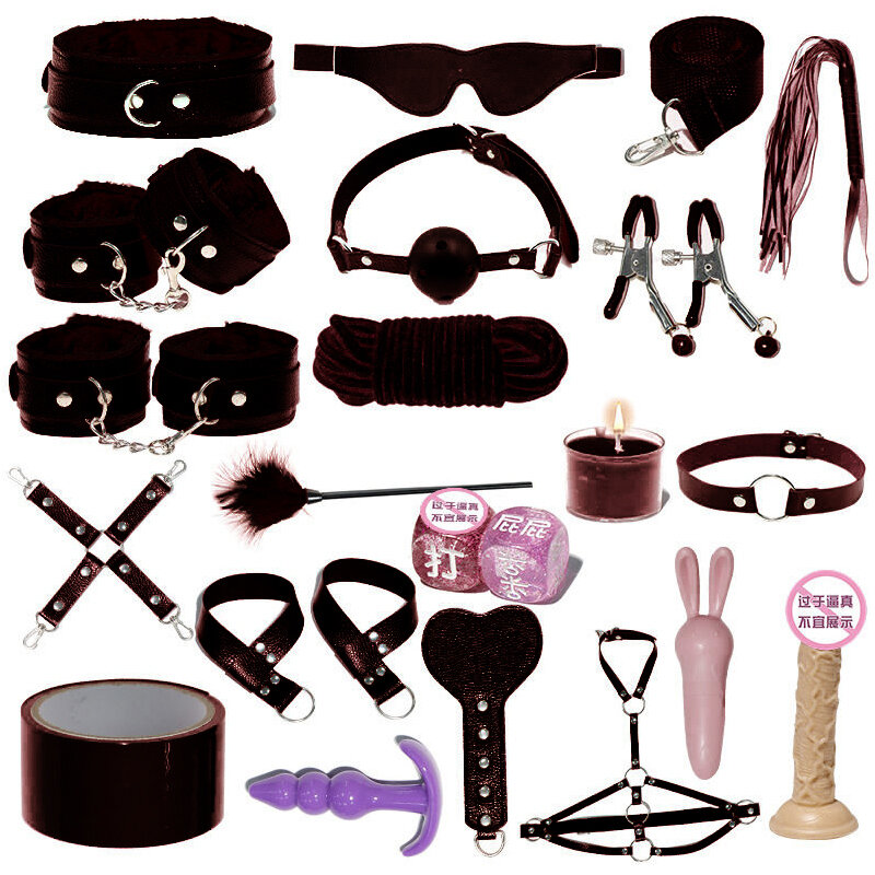Plush Couture Wellness Kit Ten-Piece Set (Black, Boxed)