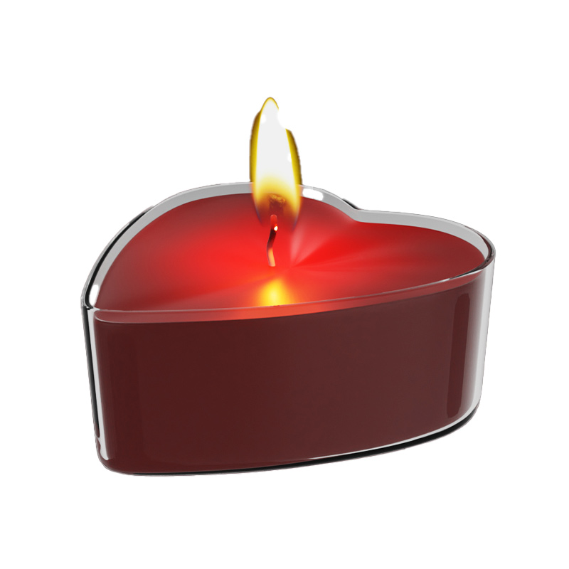 Sensual Massage Candle — Heart (Red)