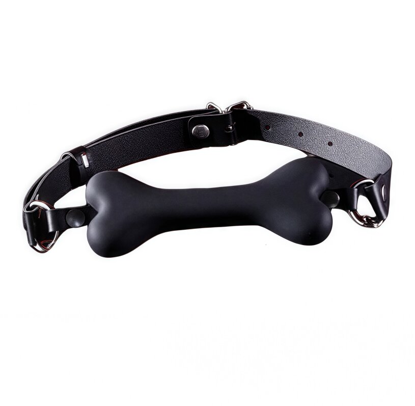 Soft Silicone Gag (Black)