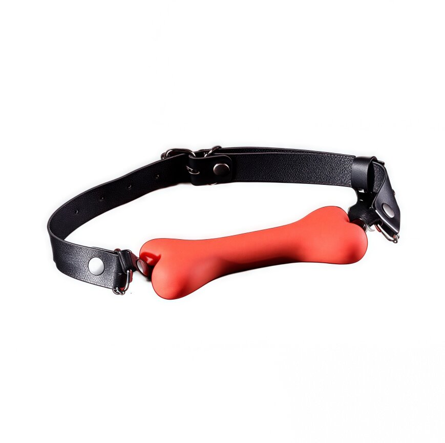 Soft Silicone Gag (Red)